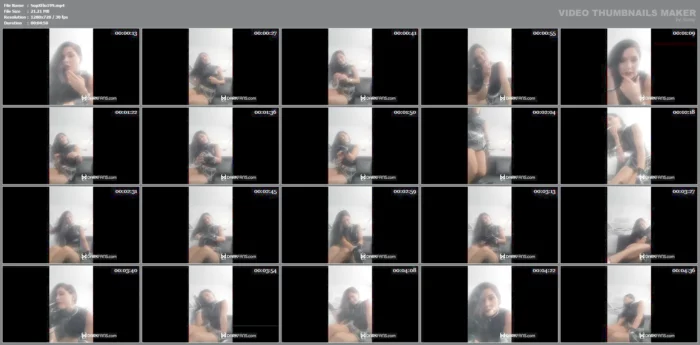 Selfie Video In Latex 4 - SOPHIE ELODIE / SOPHIE MARTIN - MP4