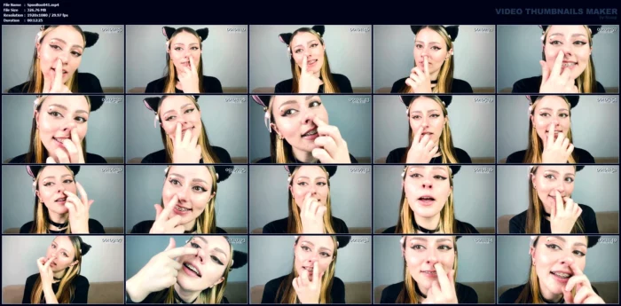 E-Girl In Braces Is Pinching Her Cute Nose In Front Of You - SPOOKY BOOGIE - MP4