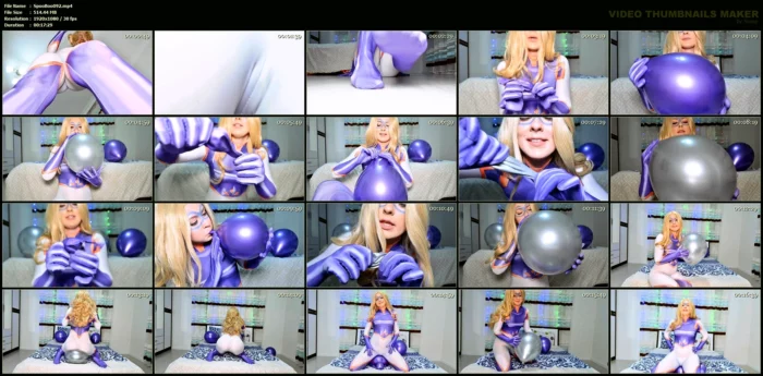 Merry Christmas With Mt Lady & Balloons - SPOOKY BOOGIE - MP4