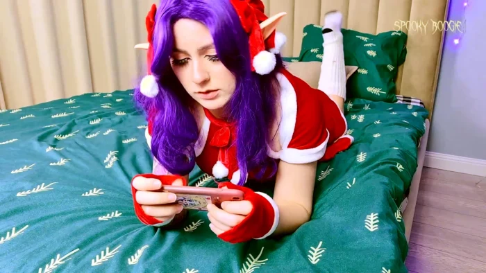Misato Katsuragi Gets An Orgasm From Dp On Christmas - SPOOKY BOOGIE - MP4