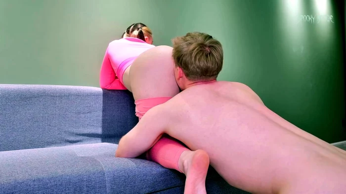 Trainer Destroyed My Ass And Fed Me Cum - SPOOKY BOOGIE - MP4