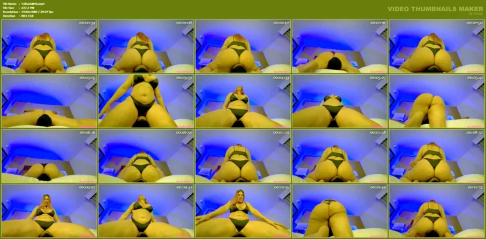 Intense Big Booty Face Sitting - TALL GODDESS GIA - MP4