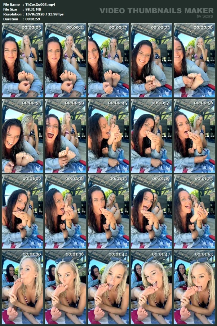 4th Of July Tickle Then Worship With My Neighbor! - THE COSMIC GODDESS / COSMICSTARLIGHT - MP4