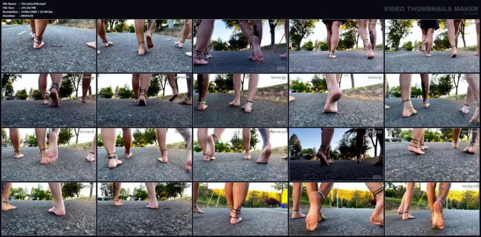 Slo Mo Walking - THE COSMIC GODDESS / COSMICSTARLIGHT - MP4