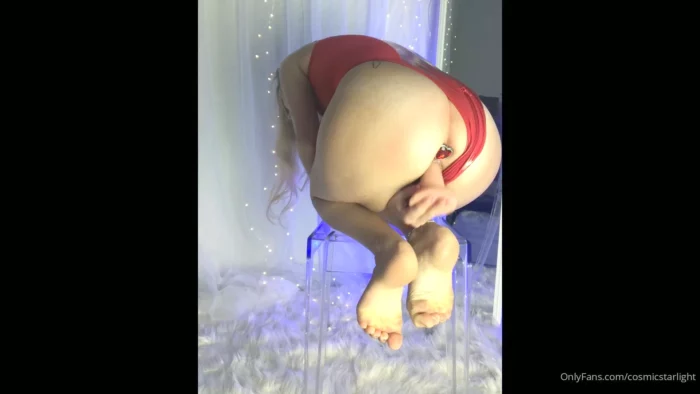 Your Gf Wants Your Cock So Bad But You Are Quarantined Separate. So She Sends You This - THE COSMIC GODDESS / COSMICSTARLIGHT - MP4