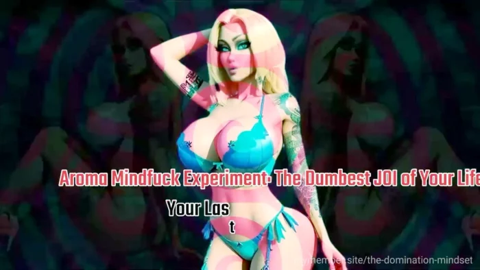 Aroma Mindfuck Experiment - The Dumbest JOI Of Your Life - Your Last Brain Cell Just Finished - THE DOMINATION MINDSET / AI FEMDOM - MP4
