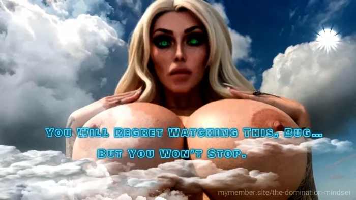 A Warning To All Tiny Men - Your Goddess Has Found You - THE DOMINATION MINDSET / AI FEMDOM - MP4