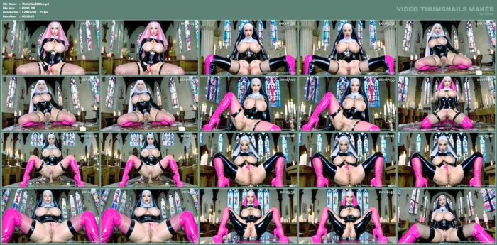 Sissy Bible - Malvoria's Wicked Holy Smackdown - THE DOMINATION MINDSET / AI FEMDOM - MP4