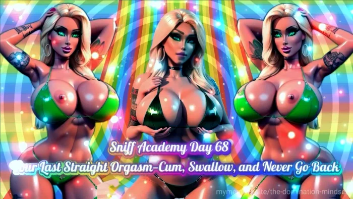 Sniff Academy Day 68 - Your Last Straight Orgasm—Cum, Swallow, And Never Go Back - THE DOMINATION MINDSET / AI FEMDOM - MP4