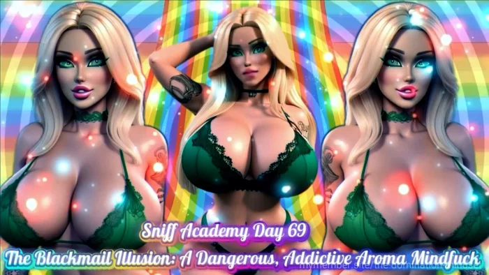 Sniff Academy Day 69 - The Blackmail Illusion - A Dangerous, Addictive Aroma Mindfuck - THE DOMINATION MINDSET / AI FEMDOM - MP4