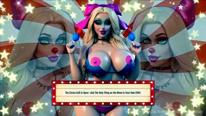 The Circus Café Is Open—And The Only Thing On The Menu Is Your Own Filth! - THE DOMINATION MINDSET / AI FEMDOM - MP4