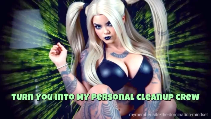 Turn You Into My Personal Cleanup Crew - THE DOMINATION MINDSET / AI FEMDOM - MP4