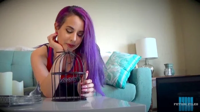 Giantess - Tiny Man Gets Caught In Valora's Cage - THE NYXON FILES - MP4