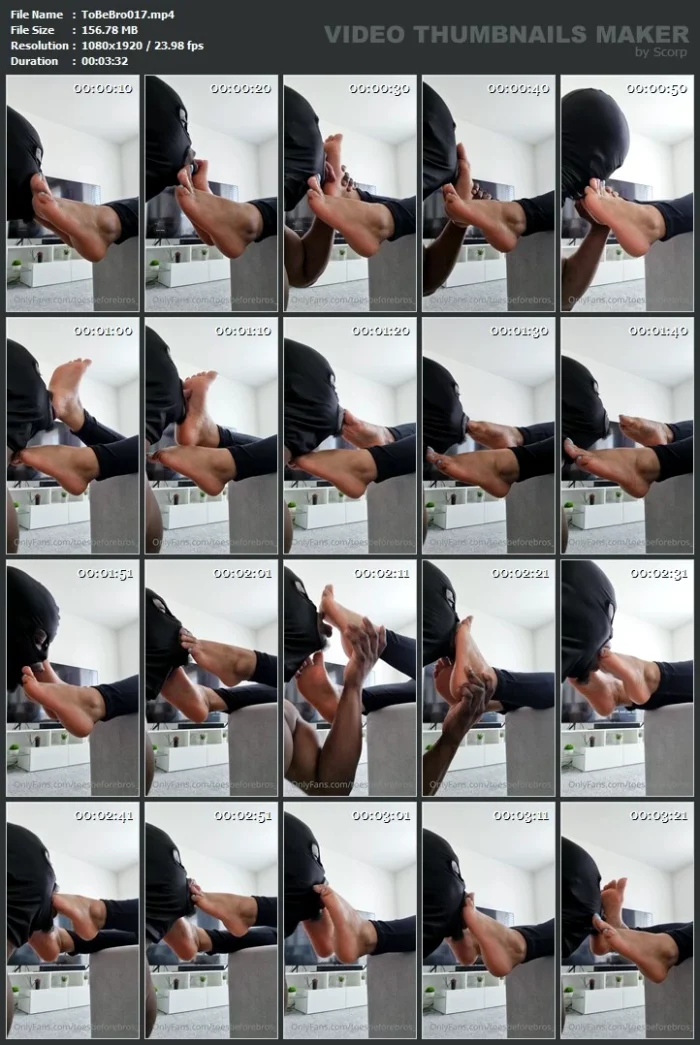 Feetmenataliee Is Laying On My Sofa Whilst I Worship Her Toes, Bite Her Arches And Suck Her Heels - TOES BEFORE BROS - MP4