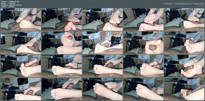 Solesmadvip Managed To Squeeze One More Nut Out Of Me Straight Away, This Time Using Mostly Her Feet! - TOES BEFORE BROS - MP4