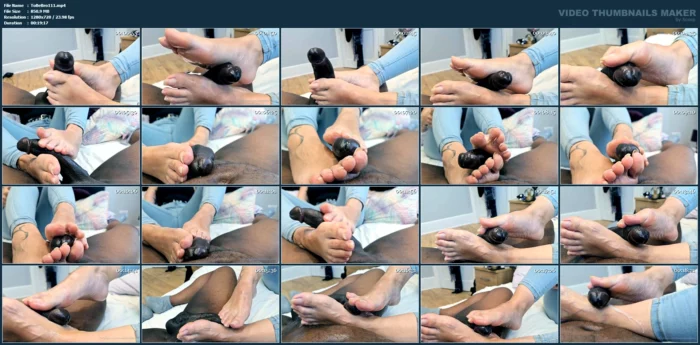 A V Fairtradefeet Using Those Hot Naked And Bare Toes To Stroke Me - TOES BEFORE BROS - MP4