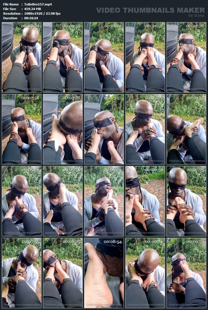 My Outdoor Session With Aqua Toes - TOES BEFORE BROS - MP4