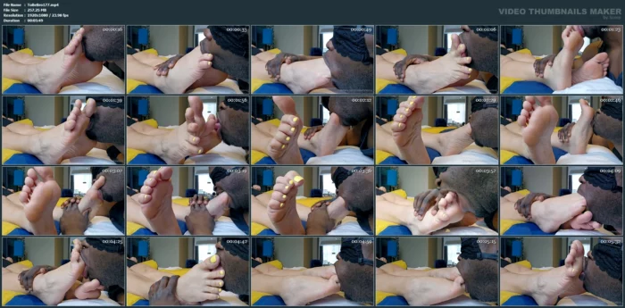 I Had To Get Into A Position Where I Could Devour Qingkk Hot Yellow Toes Properly - TOES BEFORE BROS - MP4