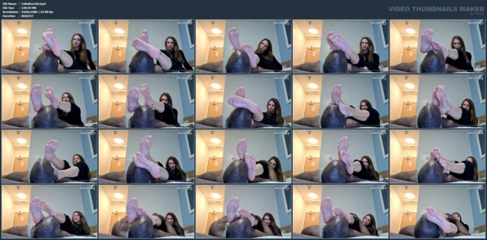 I Lay There Relaxed And Excited Whilst Mistreesroux Rests Her Sexy And Soft Soles All Over My Face - TOES BEFORE BROS - MP4