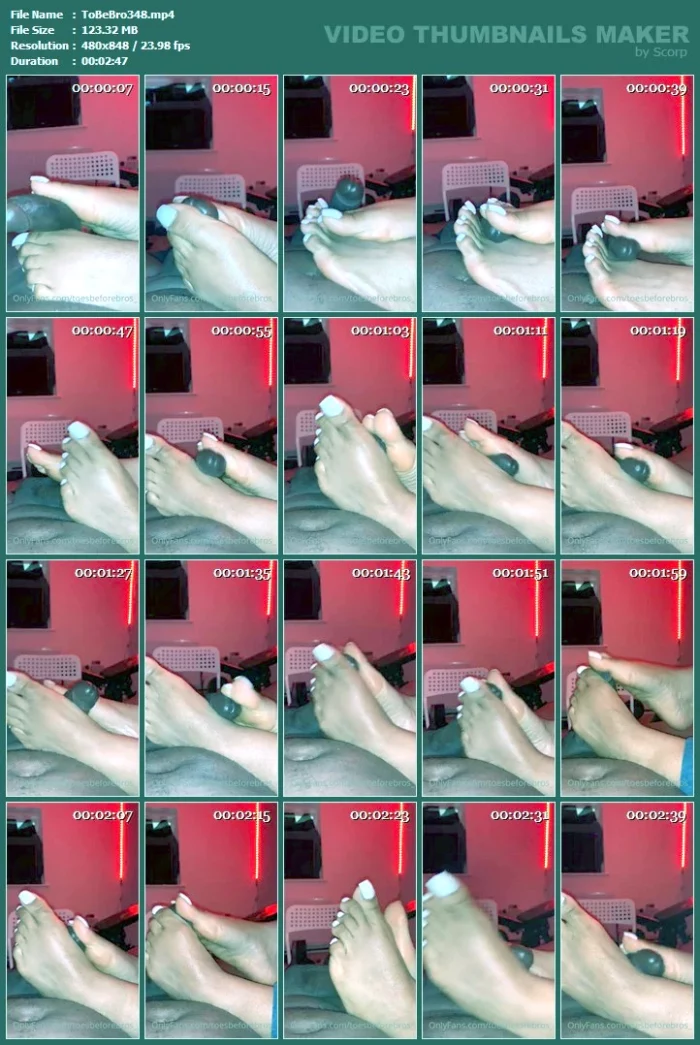 Throwback Fj Clip With Feetngreet - TOES BEFORE BROS - MP4