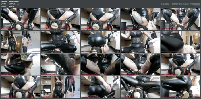 Domi And Lola On Slave Face - UNDER MY PRINCESS - MP4