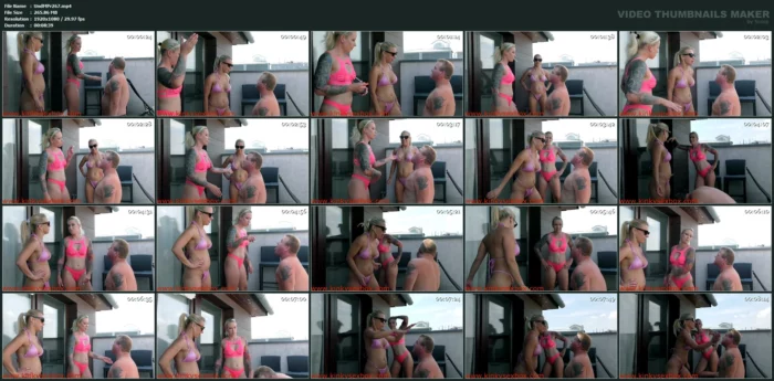Second Camera Of Hot Summer Face Slap - UNDER MY PRINCESS - MP4