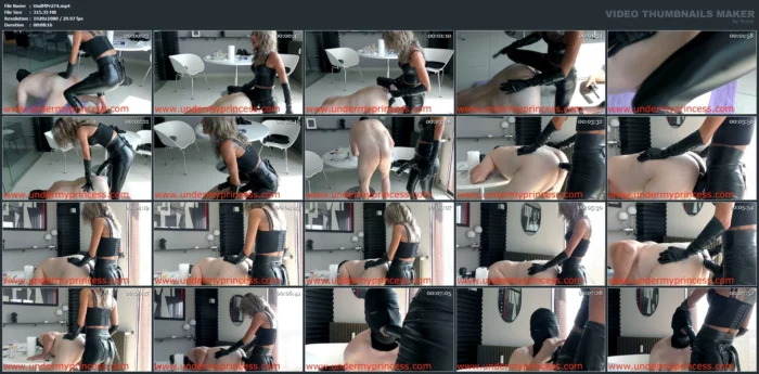 Second Cam Of Ass Fucked Bitch By Goddess Tatjana - UNDER MY PRINCESS - MP4