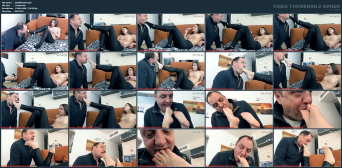 Socks And Feet For A Loser - UNDER MY PRINCESS - MP4