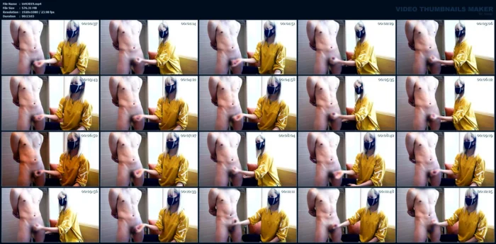 A Sub Who Was New To Edging - URARA HANDJOB - MP4
