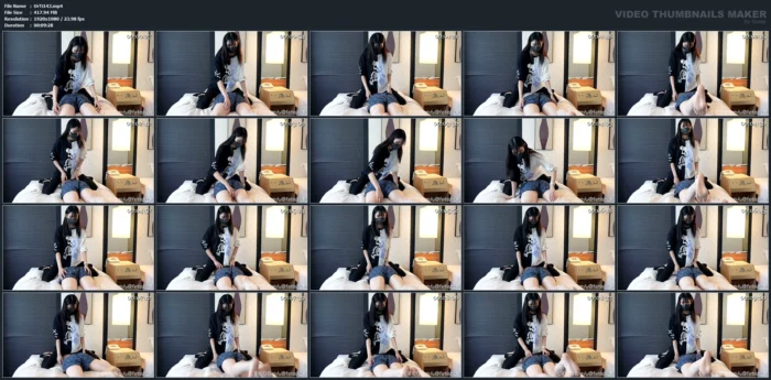 I Made His Face Down To The Ground And Rode On Him - URARA TICKLE - MP4