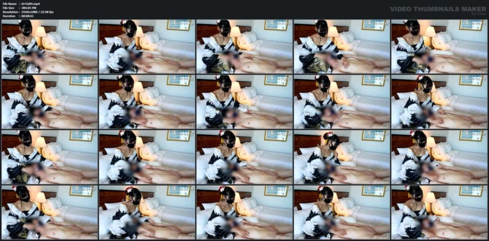 Lying On My Thighs, And His Nipples Are Having My Touches And Scratches - URARA TICKLE - MP4