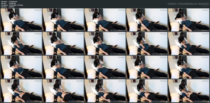 This Tickle Lover Had His Haircut Before Coming To See Me - URARA TICKLE - MP4