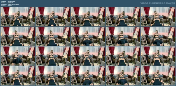 Show Me How You Like It... When I Fuck You In The Ass! - MISTRESS PRINCESS VENUS ELEGANT GODDESS - MP4