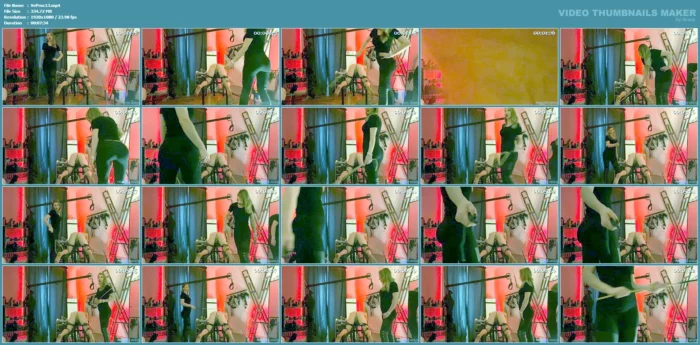 Cane, Bastinado And Electricity For This Looser Attached On The Fucking Bench - MISTRESS PRINCESS VENUS ELEGANT GODDESS - MP4