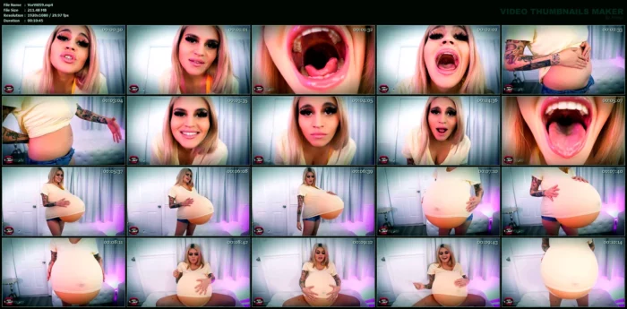 Raquel Roper In Scene: How Big Can I Get - VORE VIXENS - MP4