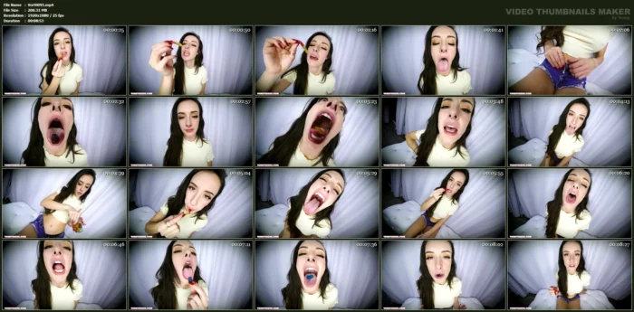 Ama Rio In Scene: Seductive Swallowing - VORE VIXENS - MP4
