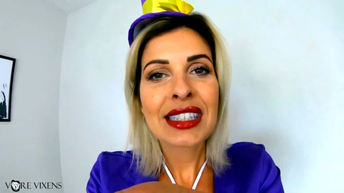 Shrunk & Crunched In The Candy Factory! - VORE VIXENS - MP4