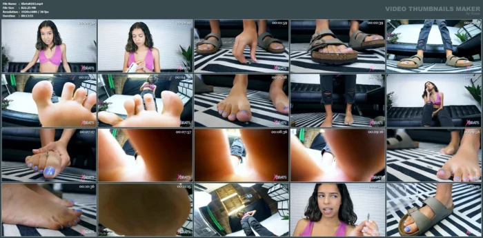 Aria Nicole - Shrunk by lil Stepsis - XBRATS / BRATTY FOOT GIRLS - MP4