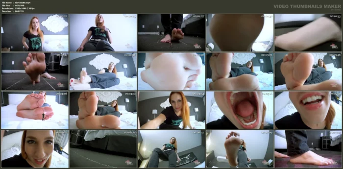 Jolene Hexx - Kiss of Damnation SFX - XBRATS / BRATTY FOOT GIRLS - MP4