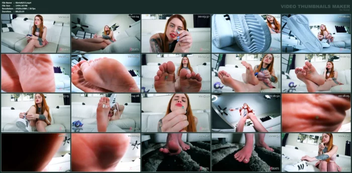 Jasper Reed - Life Under Feet - XBRATS / BRATTY FOOT GIRLS - MP4