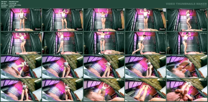 Goddess Fina - Trampled FLAT! - XBRATS / BRATTY FOOT GIRLS - MP4