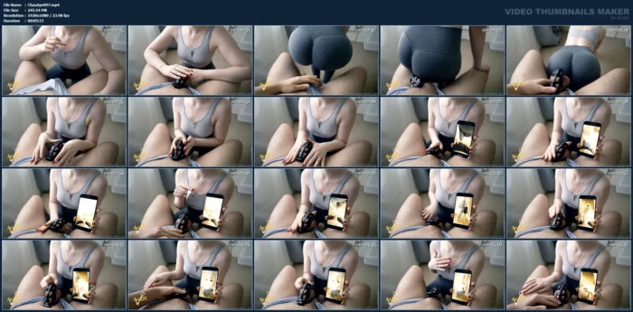 April's Cuck Fantasy Part 3 - CHASTITY APRIL / GODDESS APRIL - MP4