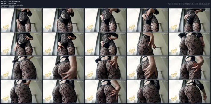 I Know How Many Of You Are Obsessed With My Ass - CHASTITY APRIL / GODDESS APRIL - MP4