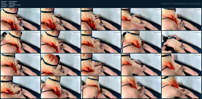 Cbt With Queen G - Ballcrusher, Sounding, Pinwheel & Ruined Orgasm - ERIC SEAN AND MISTRESS QUEEN G - MP4