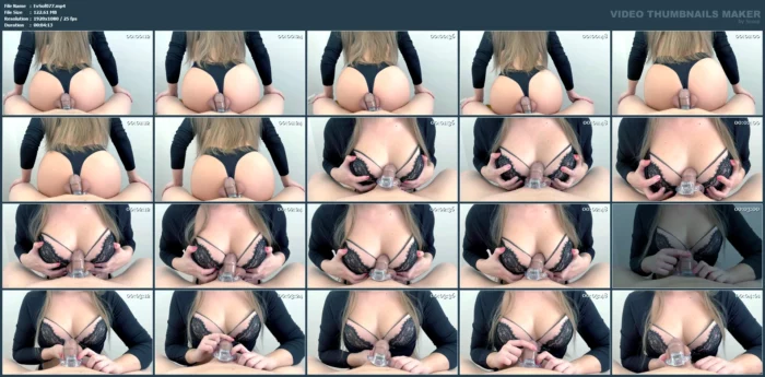 Femdom Chastity Teasing - Try Not To Cum 2 - EVASOFIAA - MP4