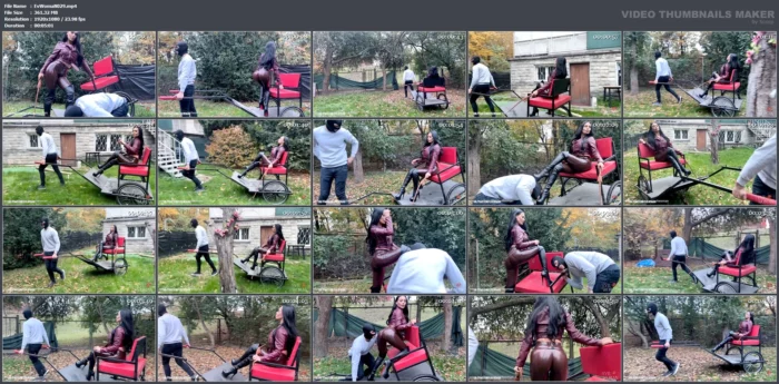 Perfect Carriage For An Evil Queen - EVIL WOMAN / FCHDOMMES / FETISH CHATEAU DOMMES - MP4