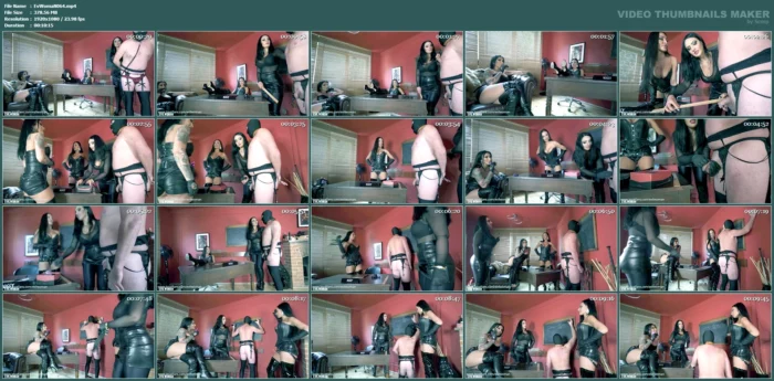 Sissy School Part 1 - Chastity Training - EVIL WOMAN / FCHDOMMES / FETISH CHATEAU DOMMES - MP4