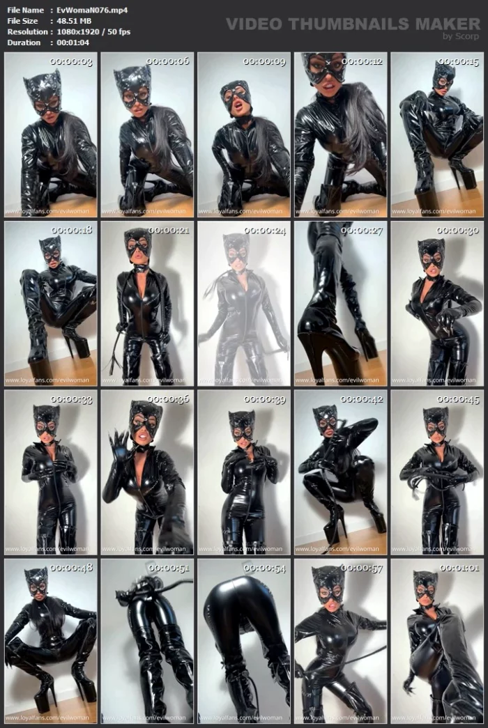 I'm Your Favorite Villain! - EVIL WOMAN / FCHDOMMES / FETISH CHATEAU DOMMES - MP4