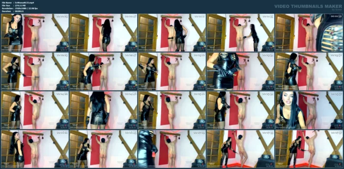 Merciless Whipping For My Slave - EVIL WOMAN / FCHDOMMES / FETISH CHATEAU DOMMES - MP4