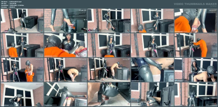 Evil Officer Pegging - EVIL WOMAN / FCHDOMMES / FETISH CHATEAU DOMMES - MP4